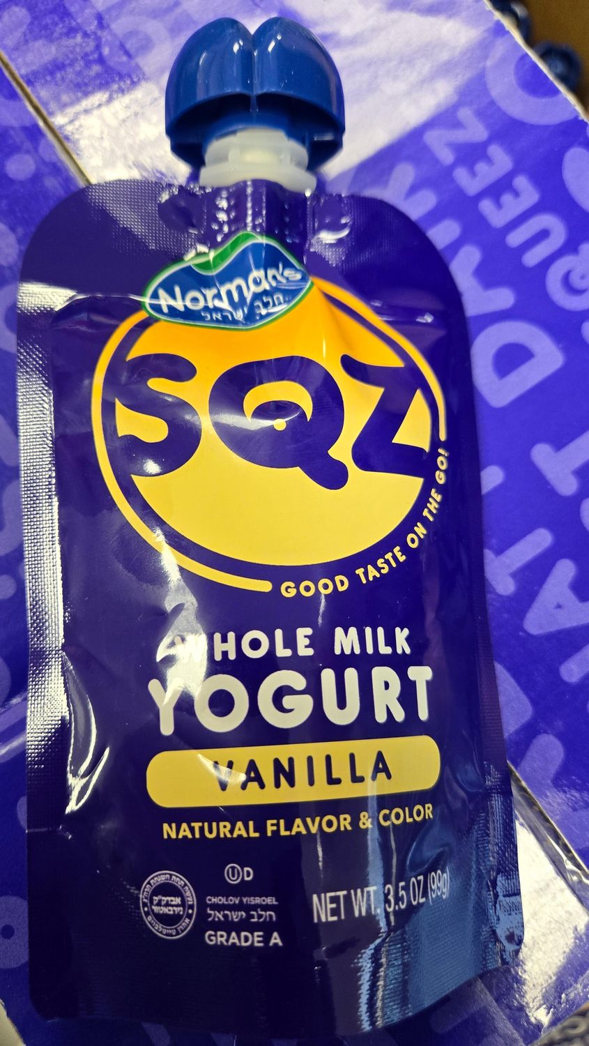 Norman's, Wholemilk Vanilla Yogurt Pouches