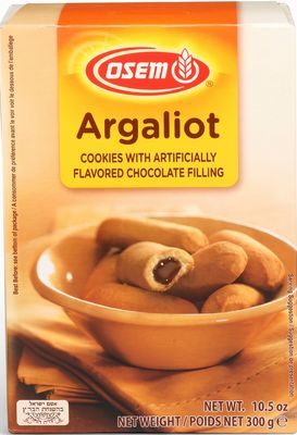 Osem, Argaliot Cookies w Chocolate Filling, 10.5 oz