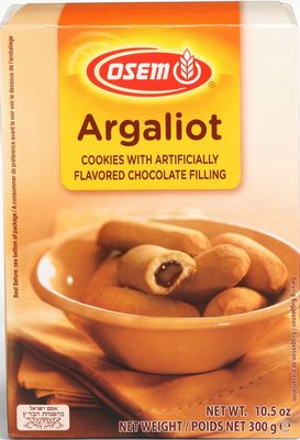 Osem, Argaliot Cookies w Chocolate Filling, 10.5 oz