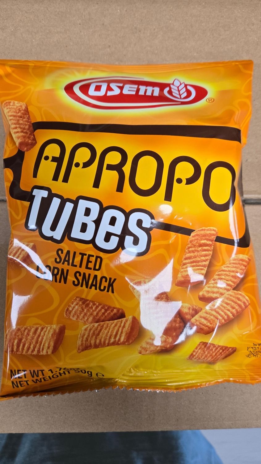 Osem, Salted Corn Apropo Tubes
