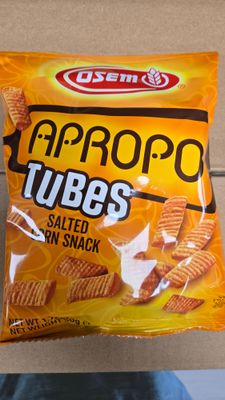 Osem, Salted Corn Apropo Tubes
