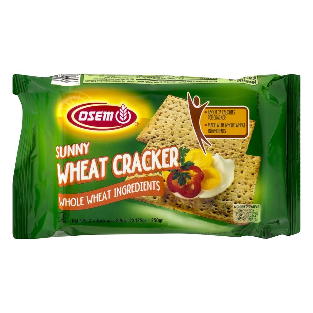 Osem, Sunny Whole Wheat Crackers