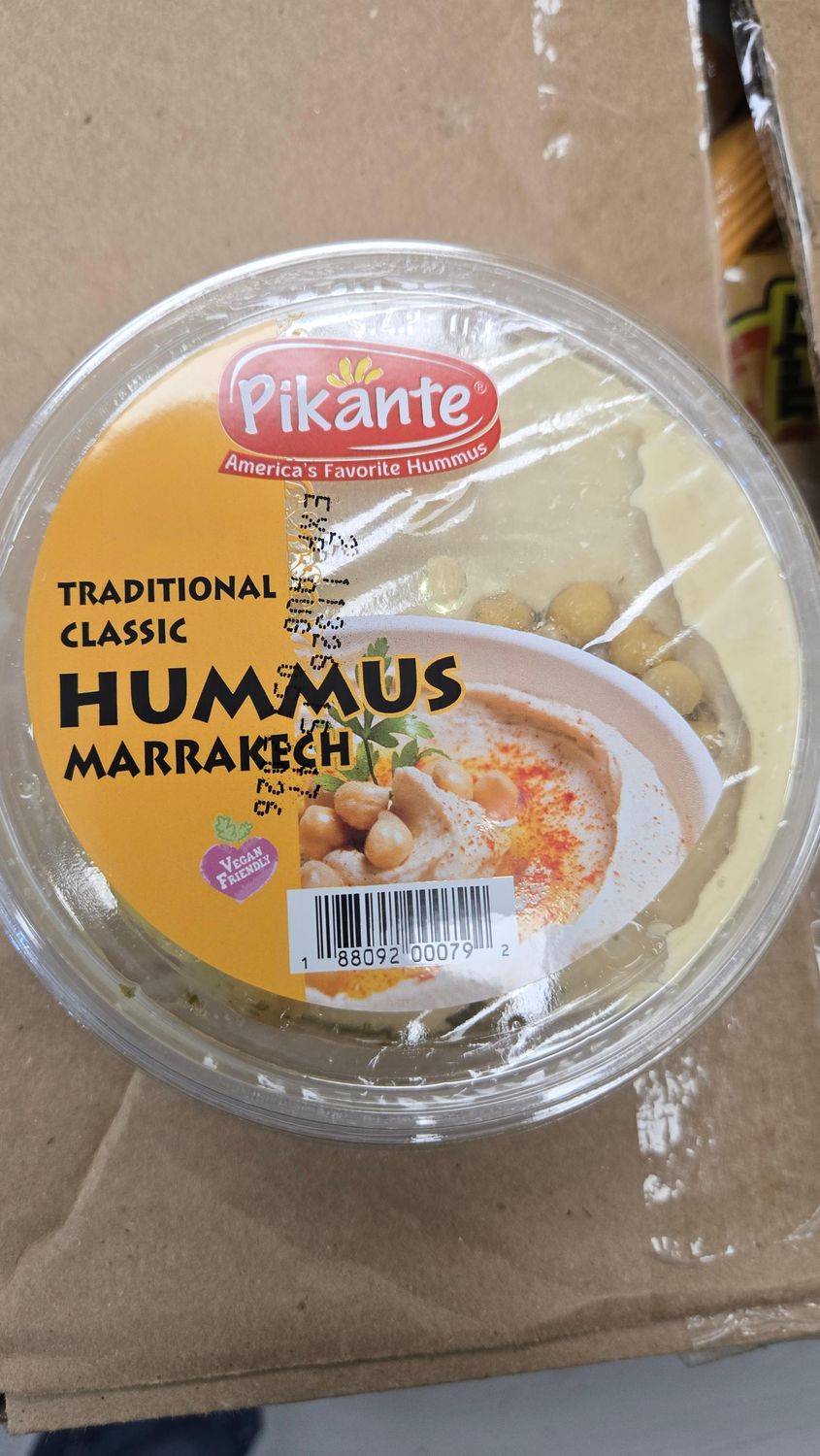 Pikante, Hummus Classic Marrakech 8oz