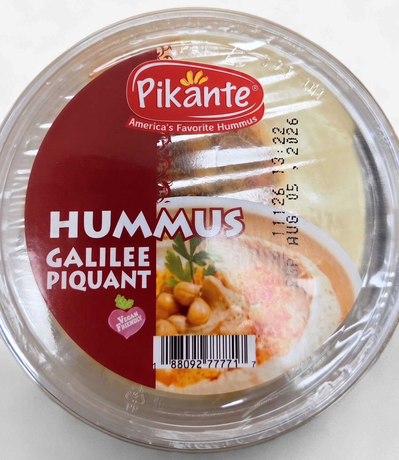 Pikante, Hummus Galilee Piquant 8oz
