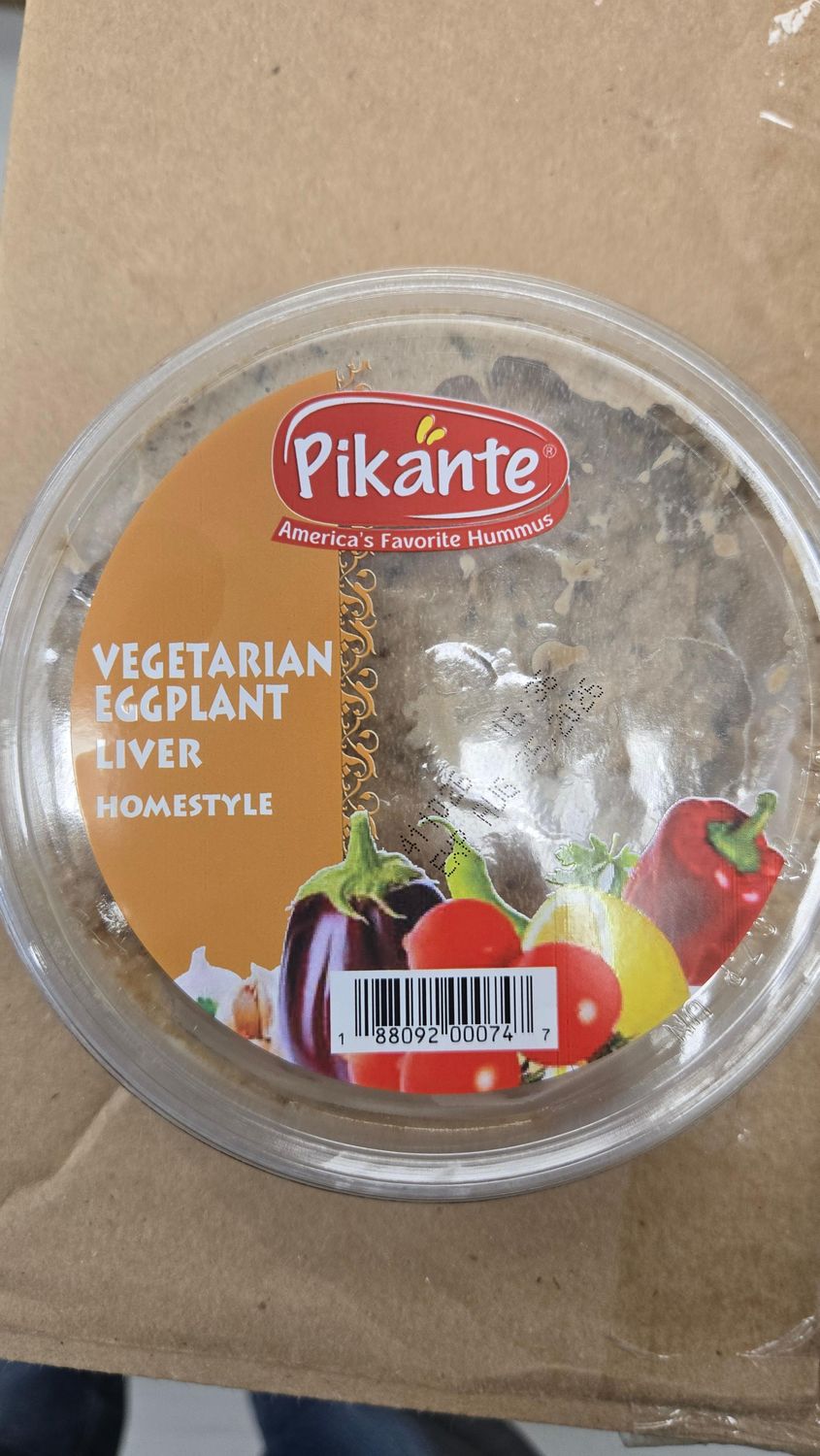 Pikante, Vegetarian eggplant liver 8oz