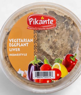 Pikante, Vegetarian Eggplant Liver 8oz