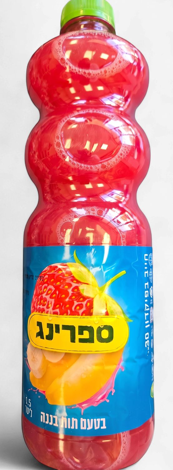 Spring, Strawberry banana 1.5L