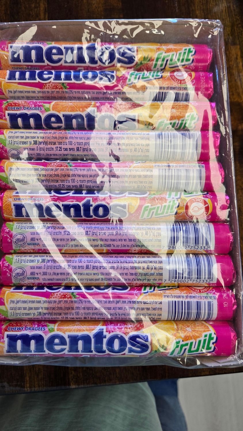 Mentos, Fruit