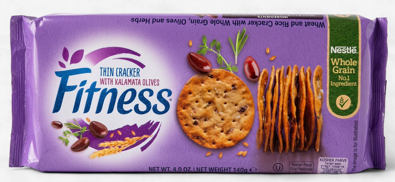 Nestle, Fitness Thin Crackers w Kalamata Olives