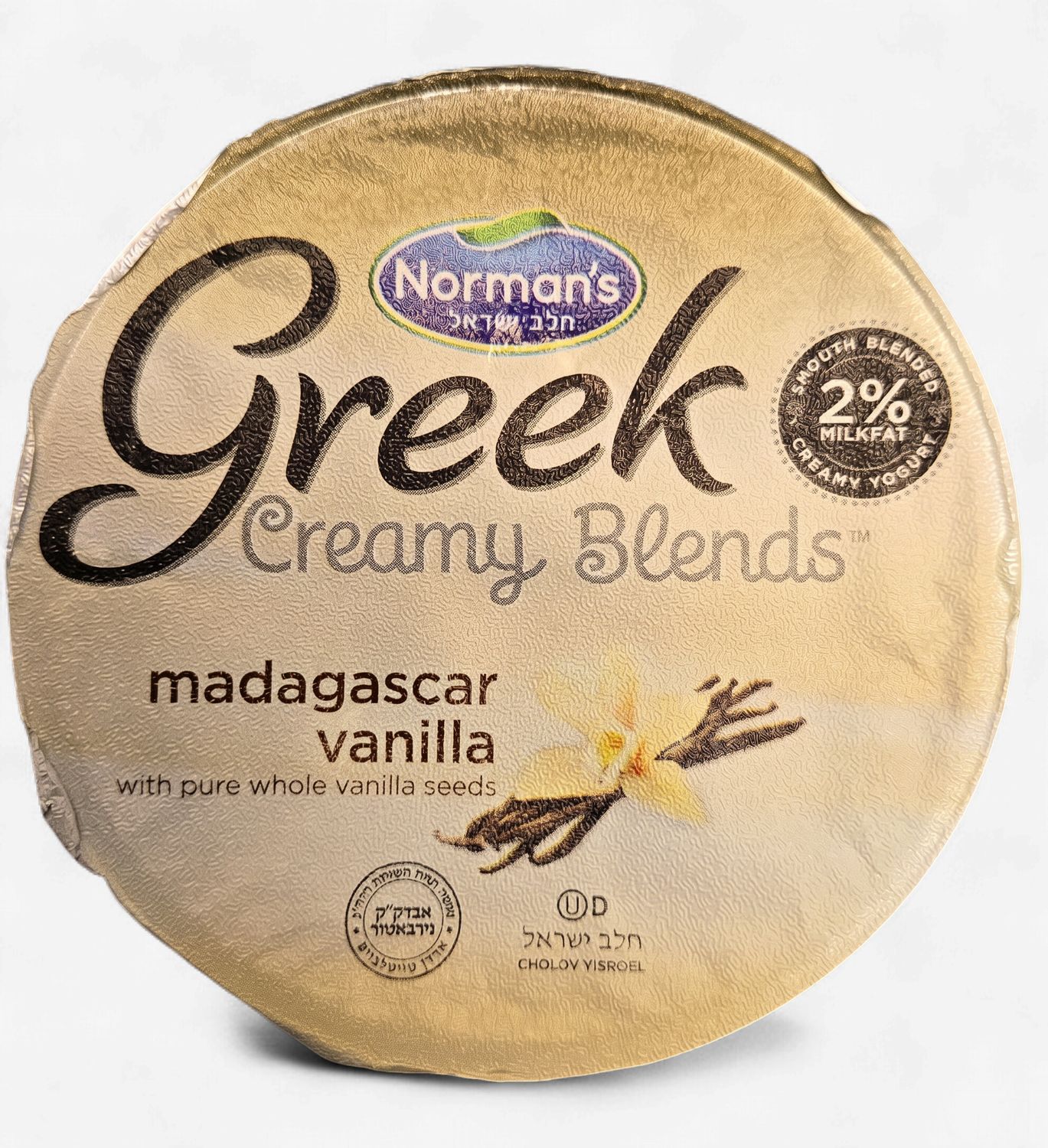 Norman's, Greek Madagascar Vanilla Creamy Yogurt 2%