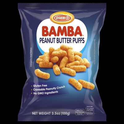 Osem, Bamba Peanut Butter Puffs lg 3.5 oz