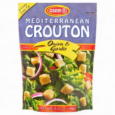 Osem, Onion &amp; Garlic Mediterranean Crouton, 5.25 oz