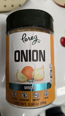 Pereg, Minced Onion
