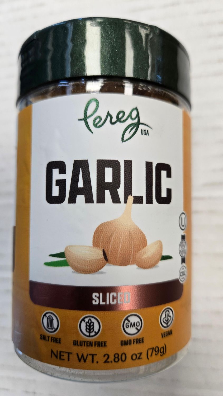 Pereg, Sliced Garlic