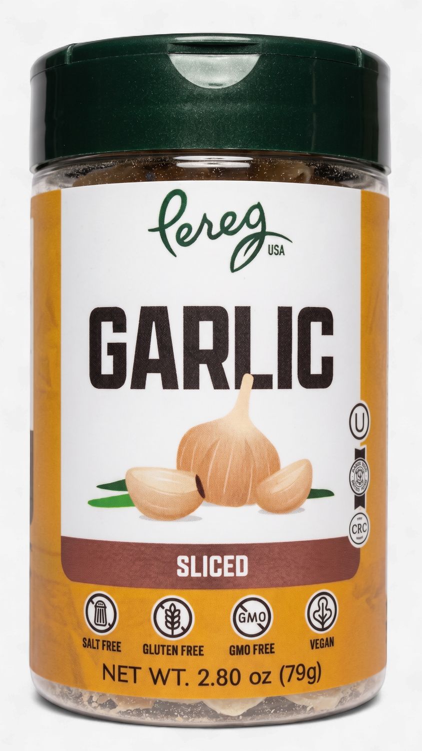 Pereg, Sliced Garlic