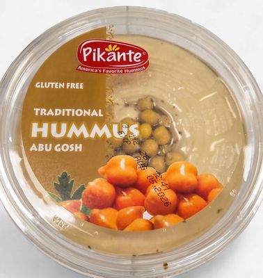 Pikante, Hummus Tradional Abu Gosh Lg 14 oz