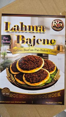 RG, Lahma Ba'jene Beef on Pizza Dough