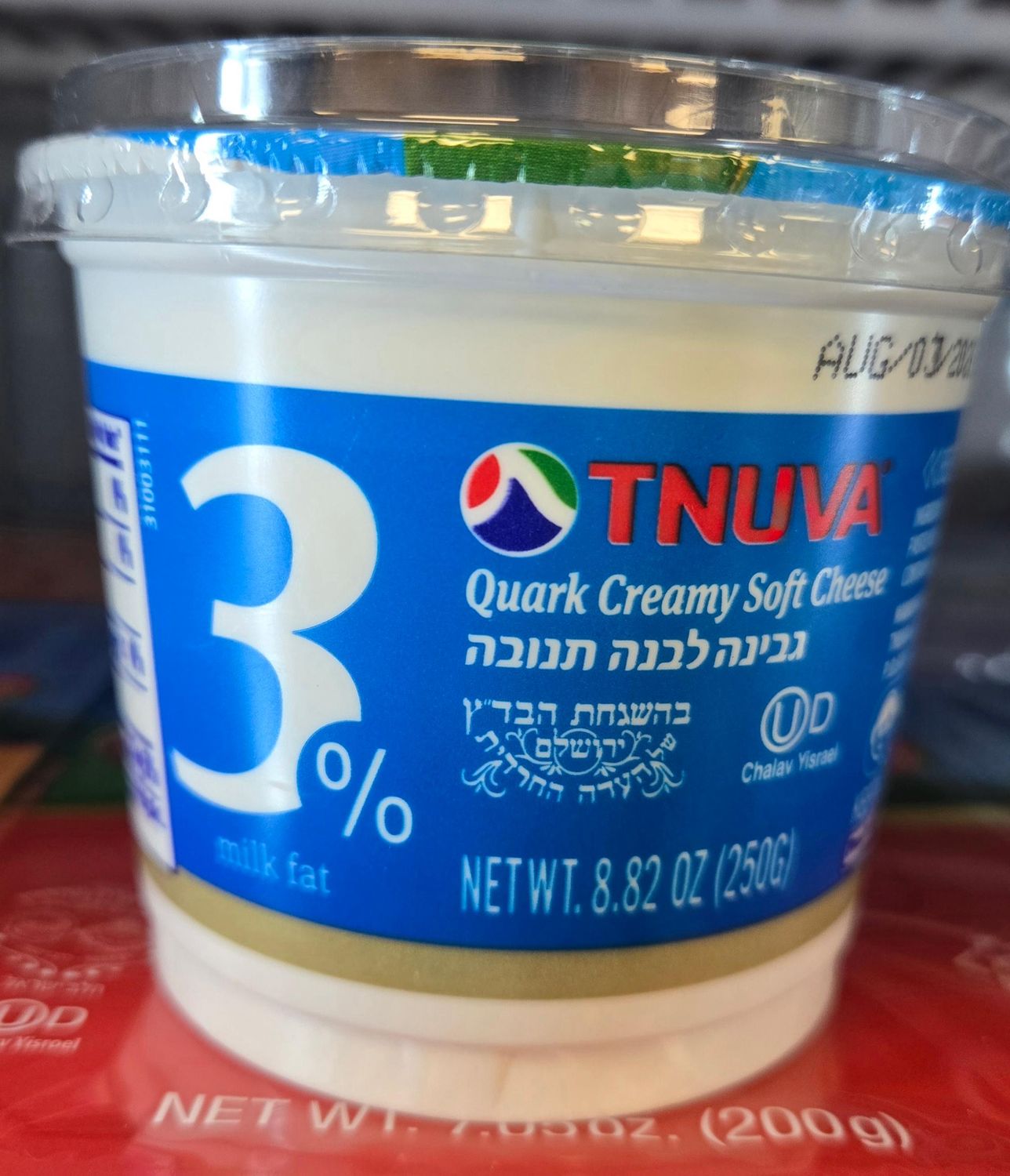 Tnuva, 3% Quark Cheese, Creamy Soft