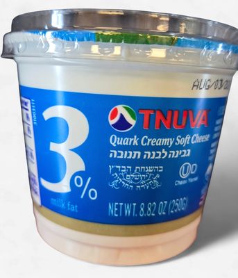 Tnuva, 3% Quark Cheese, Creamy Soft