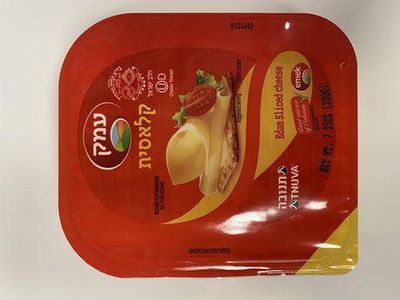 Tnuva, "Classic" Edam Sliced Cheese, 7.05oz