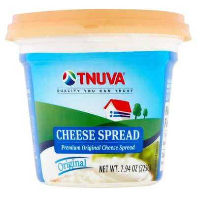 Tnuva, Premium Original Cream Cheese, 7.94 oz
