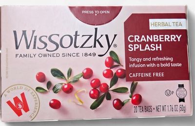 Wissotzky, Cranberry Splash Tea
