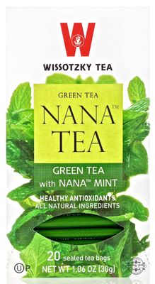 Wissotzky, Green Tea w Nana Mint