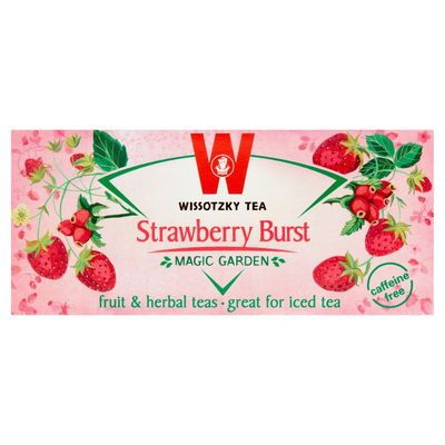 Wissotzky, Strawberry Burst Tea