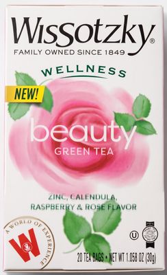 Wissotzky, Zinc Calendula Raspberry &amp; Rose Tea