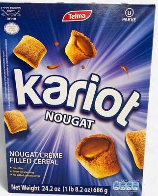 Telma, Kariot Nougat Creme Filled Cereal sm 12.27oz E