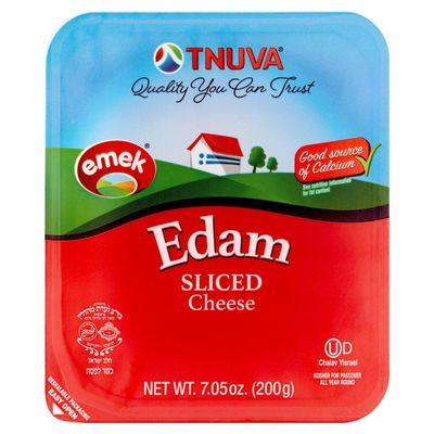 Tnuva, Edam Sliced Cheese, 7.05 oz