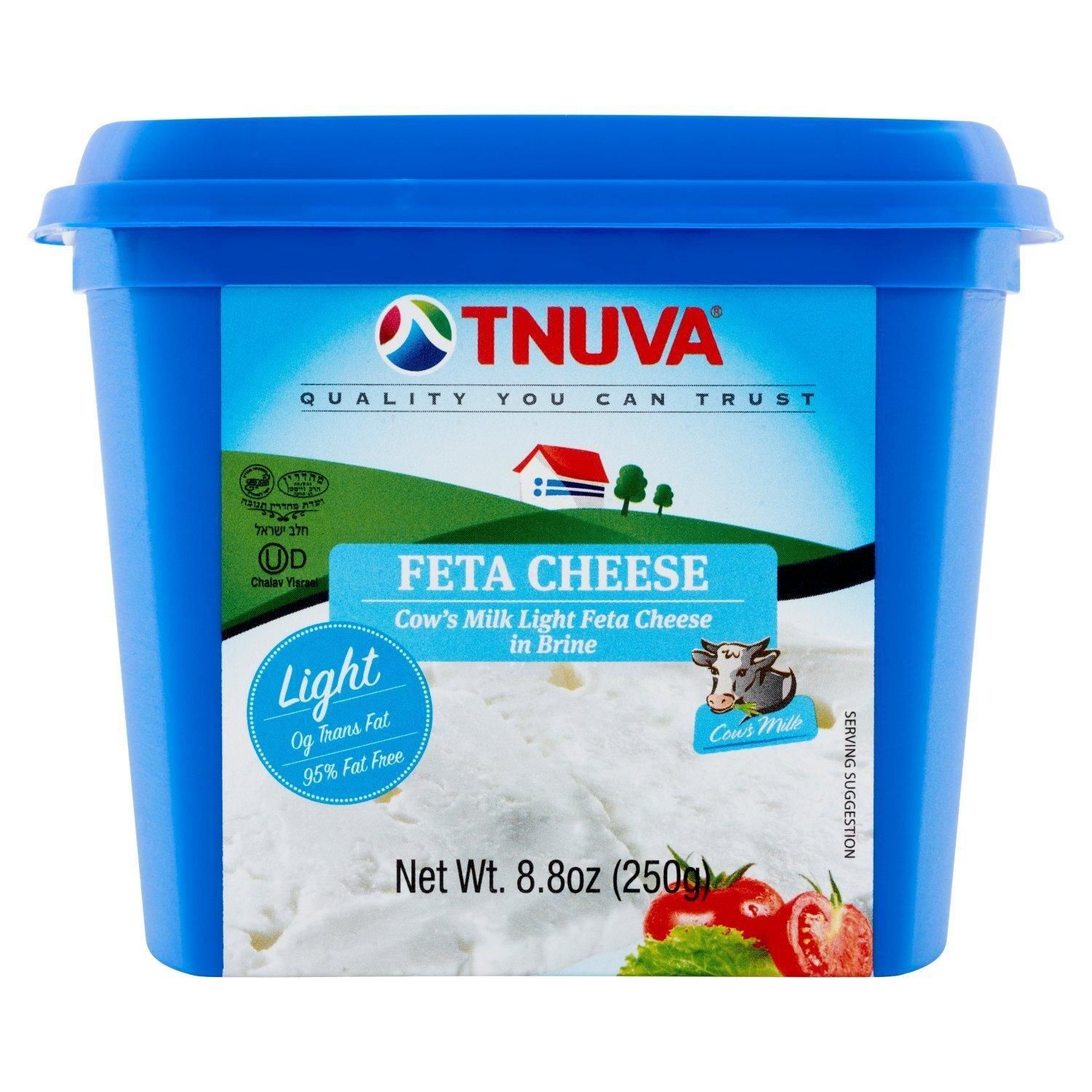 Tnuva, Light Feta Cheese, 8.8 oz