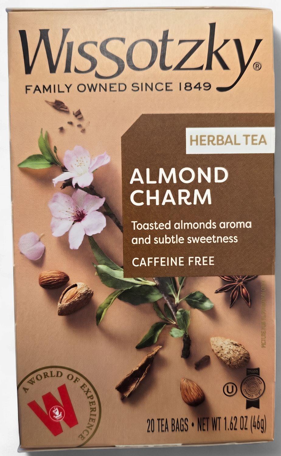 Wissotzky, Almond Charm Tea