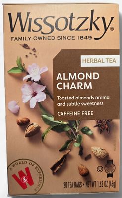 Wissotzky, Almond Charm Tea