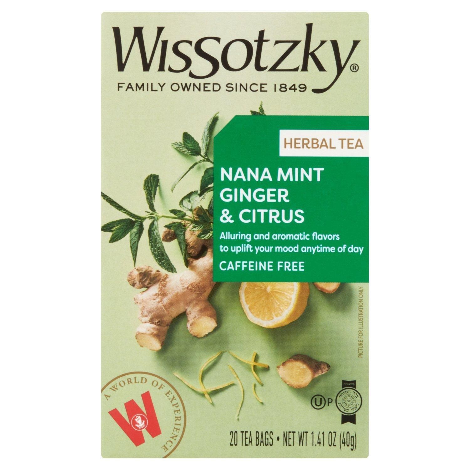 Wissotzky, Citrus Tea &amp; Nana Ginger
