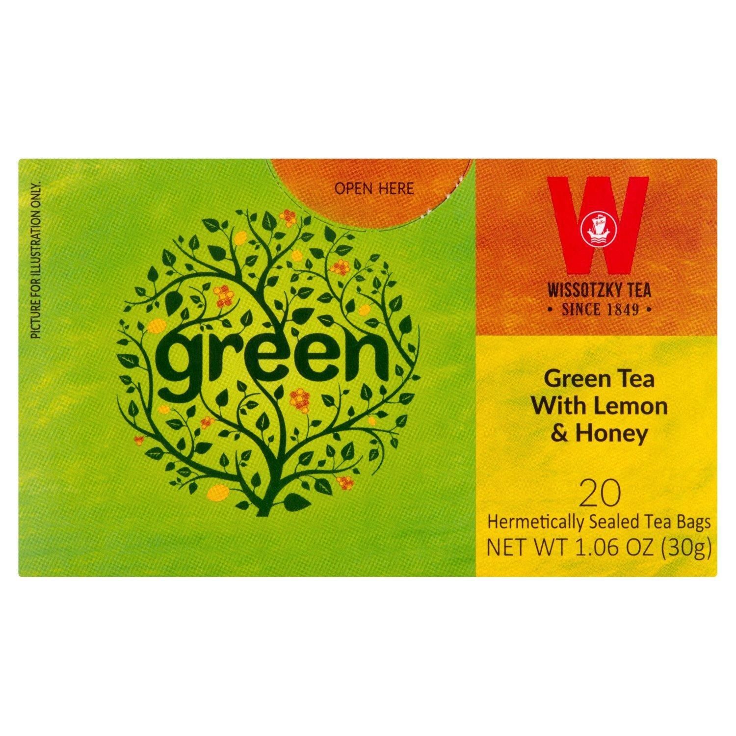 Wissotzky, Green Tea w Lemon &amp; Honey