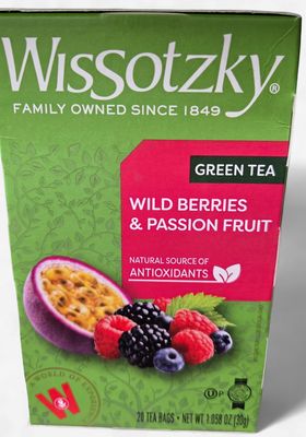 Wissotzky, Green Wildberry &amp; Passion Fruit Tea