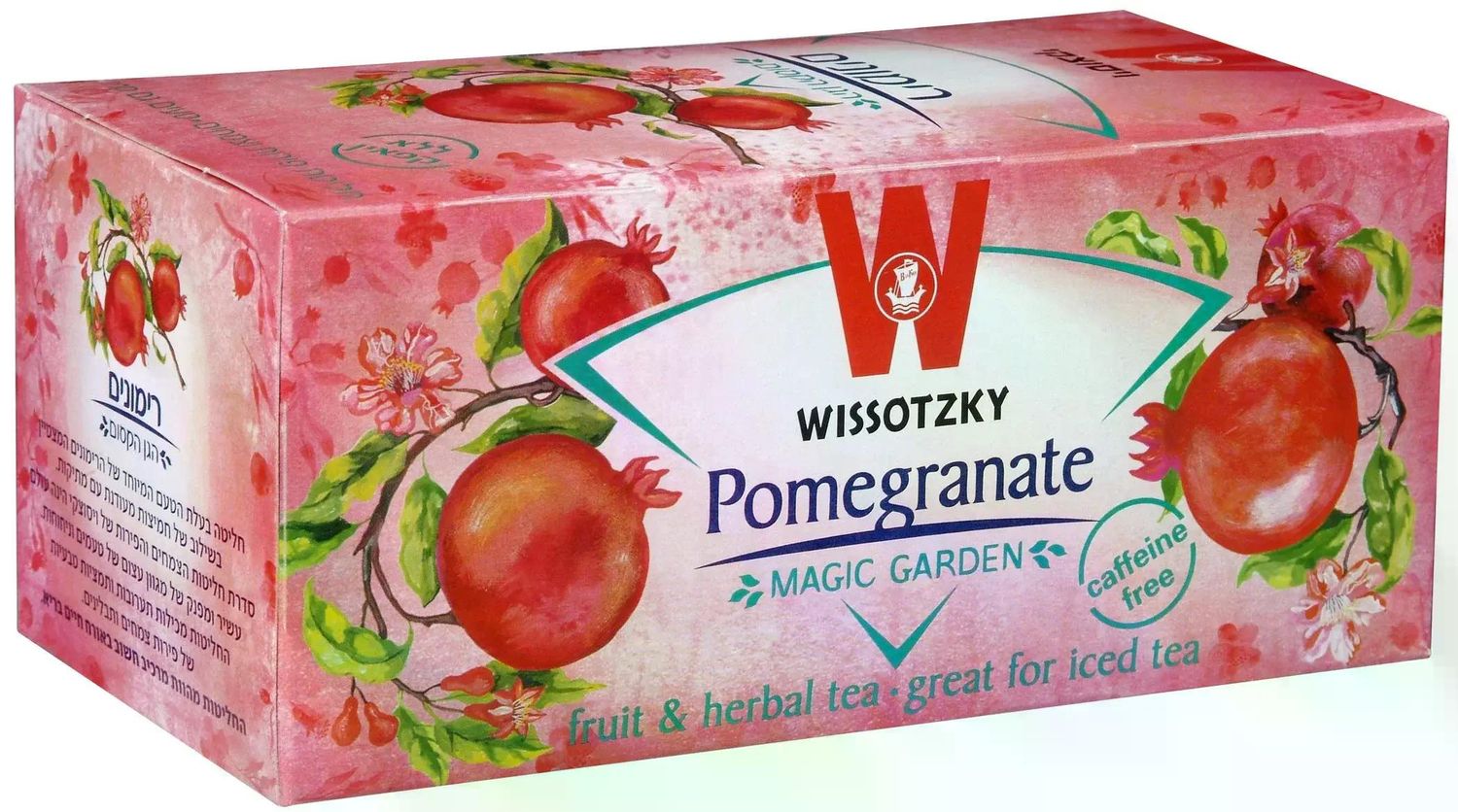 Wissotzky, Herbal Pomegranate Tea