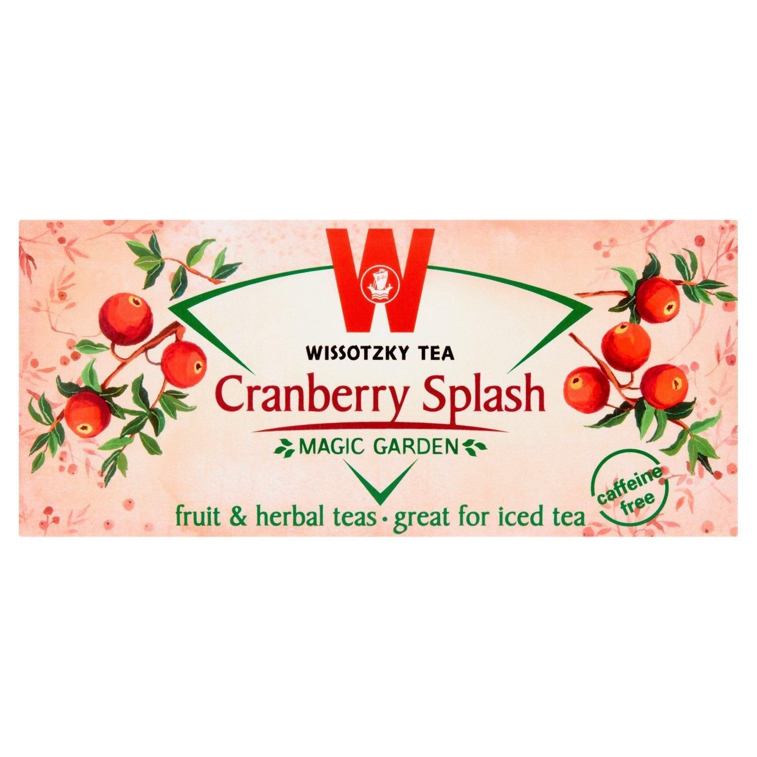 Wissotzky, Magic Garden Cranberry Splash Fruit Tea