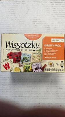 Wissotzky, Herbal Tea Variety Pack