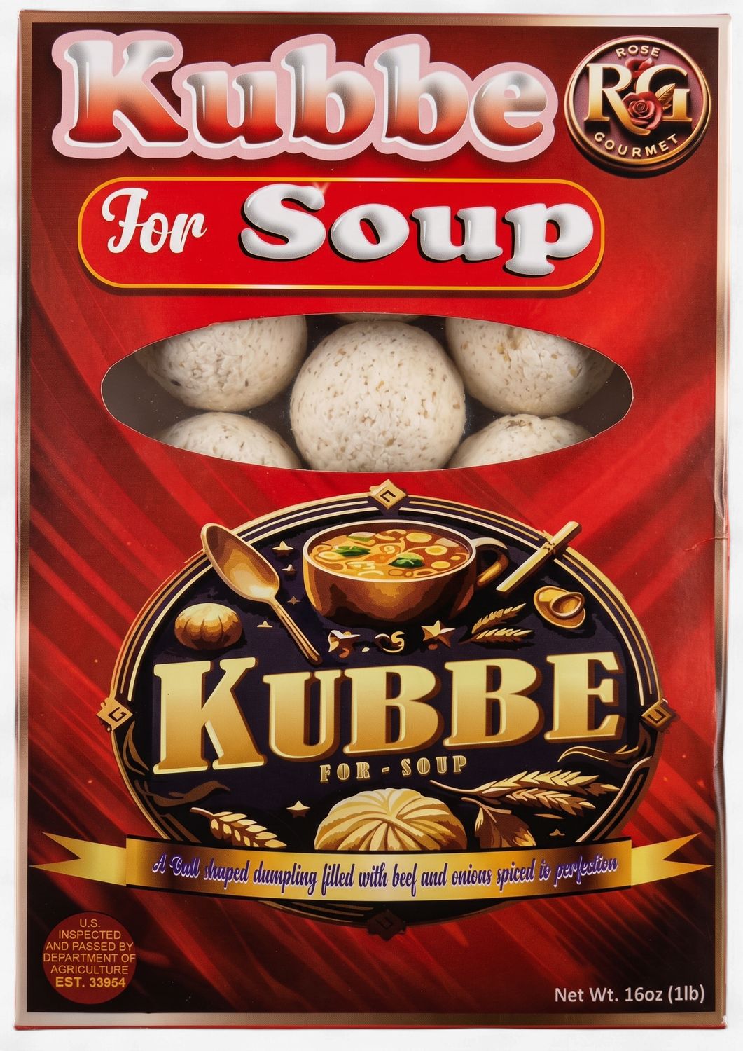 RG, Kubeh for Soup