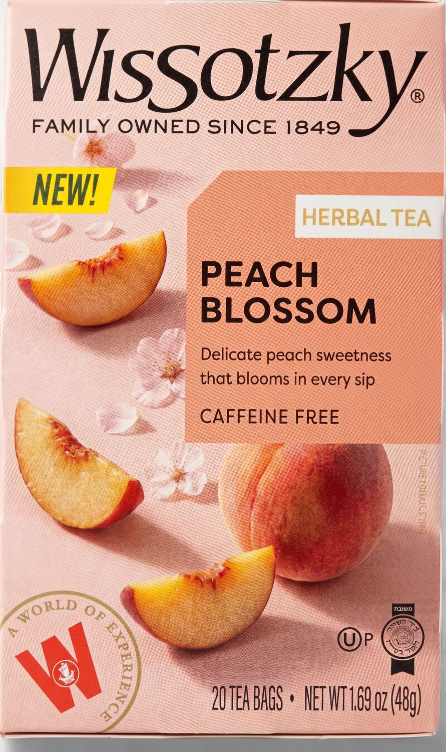 Wissotzky, Peach Blossom Herbal Tea