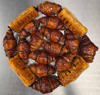 Rugelach Platter Round Sm