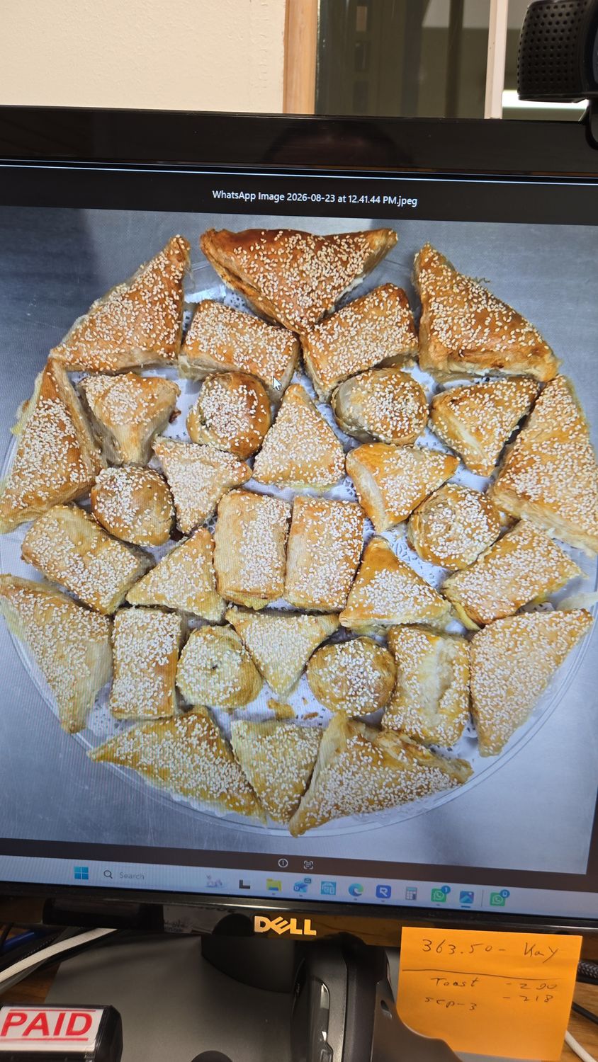 CMart, Bourekas Platter Round Sm