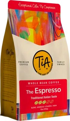 TiA Coffee, The Espresso Whole Bean 12oz
