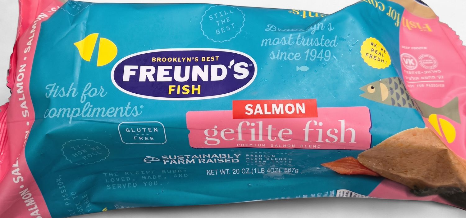 Freund's, GF Gefilte Fish Salmon (gluten free)