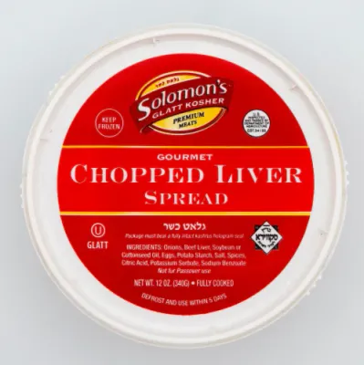 Solomon's, Chopped Liver 12oz