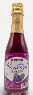 Kedem, Concord Sparkling Grape Juice 6.3 oz