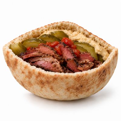 CMart, Pastrami Pita, Half