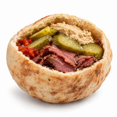 CMart, Corned Beef Pita, Whole